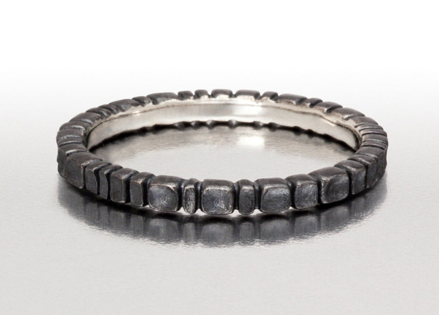 Scoop Out Platinum Ring