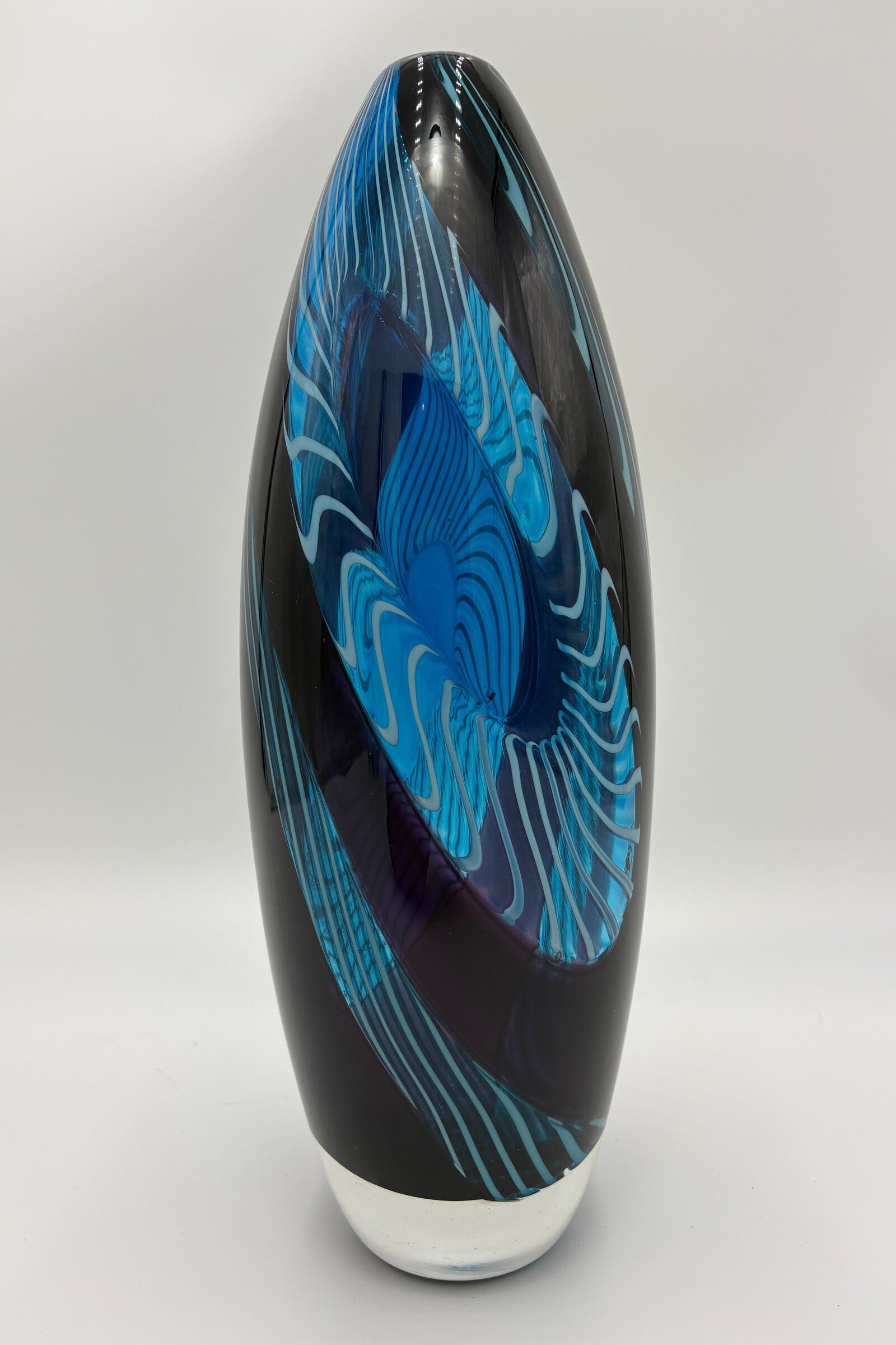 Blue and Black