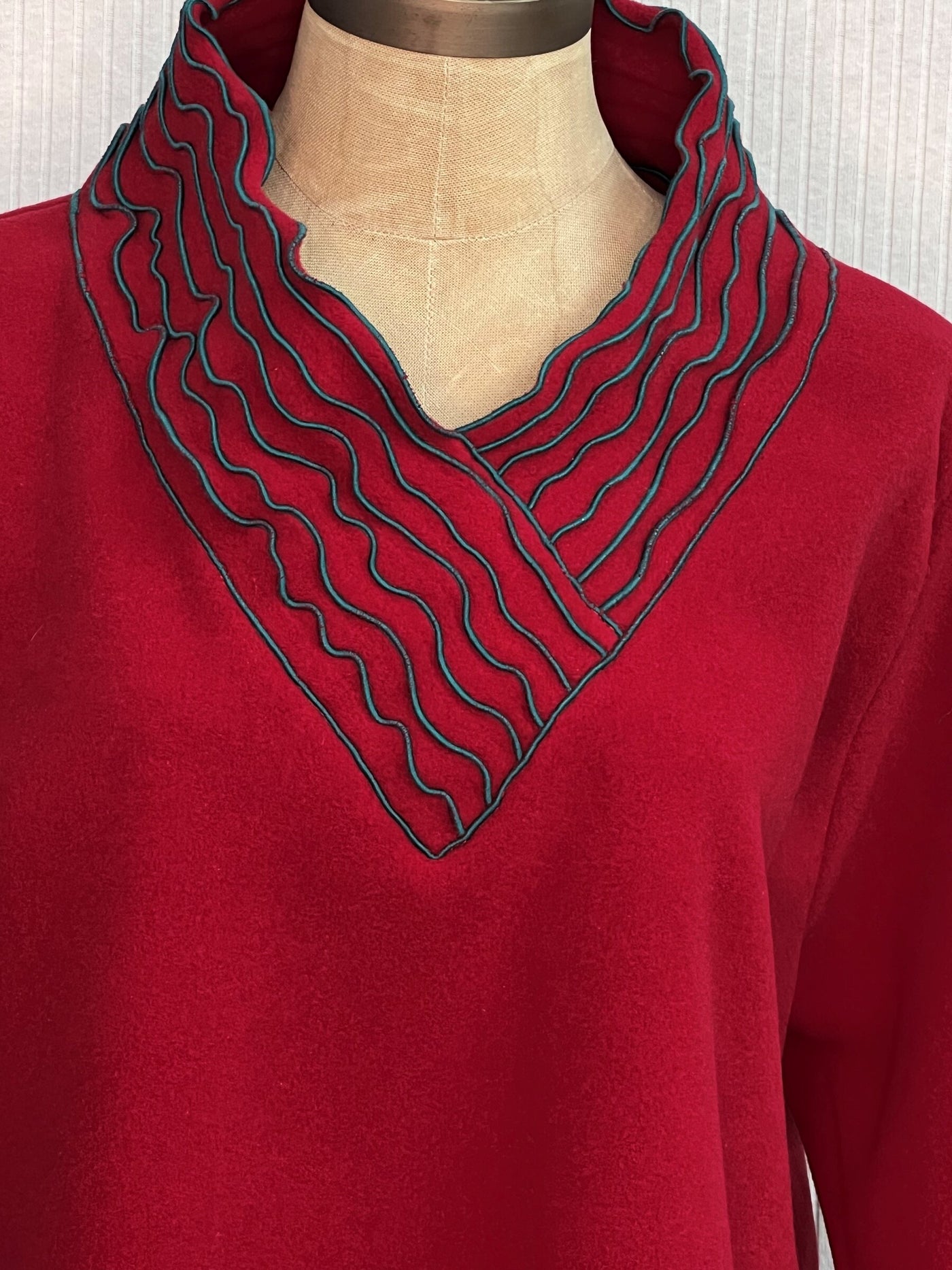 Fleece Lines Top