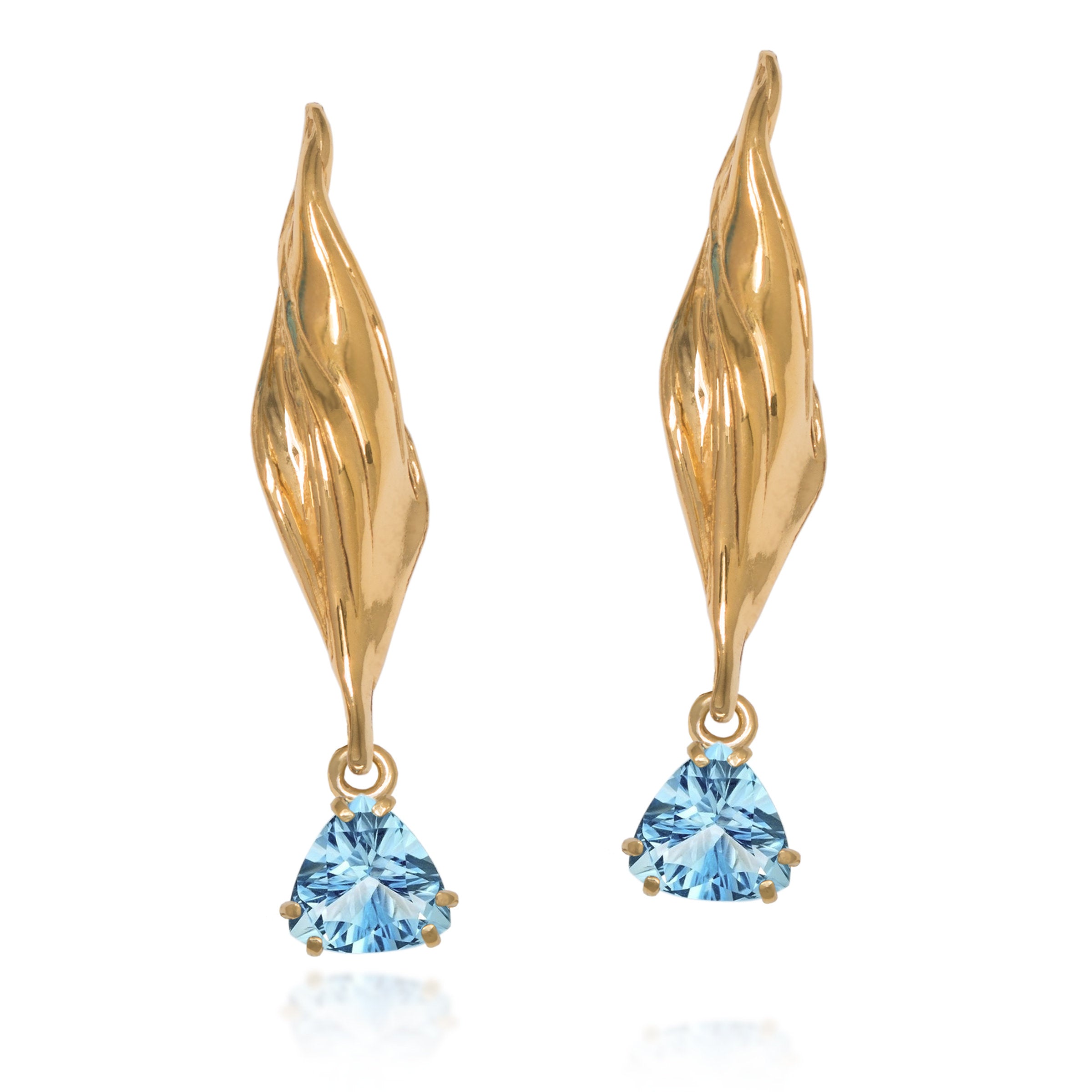 Yellow Gold & Topaz