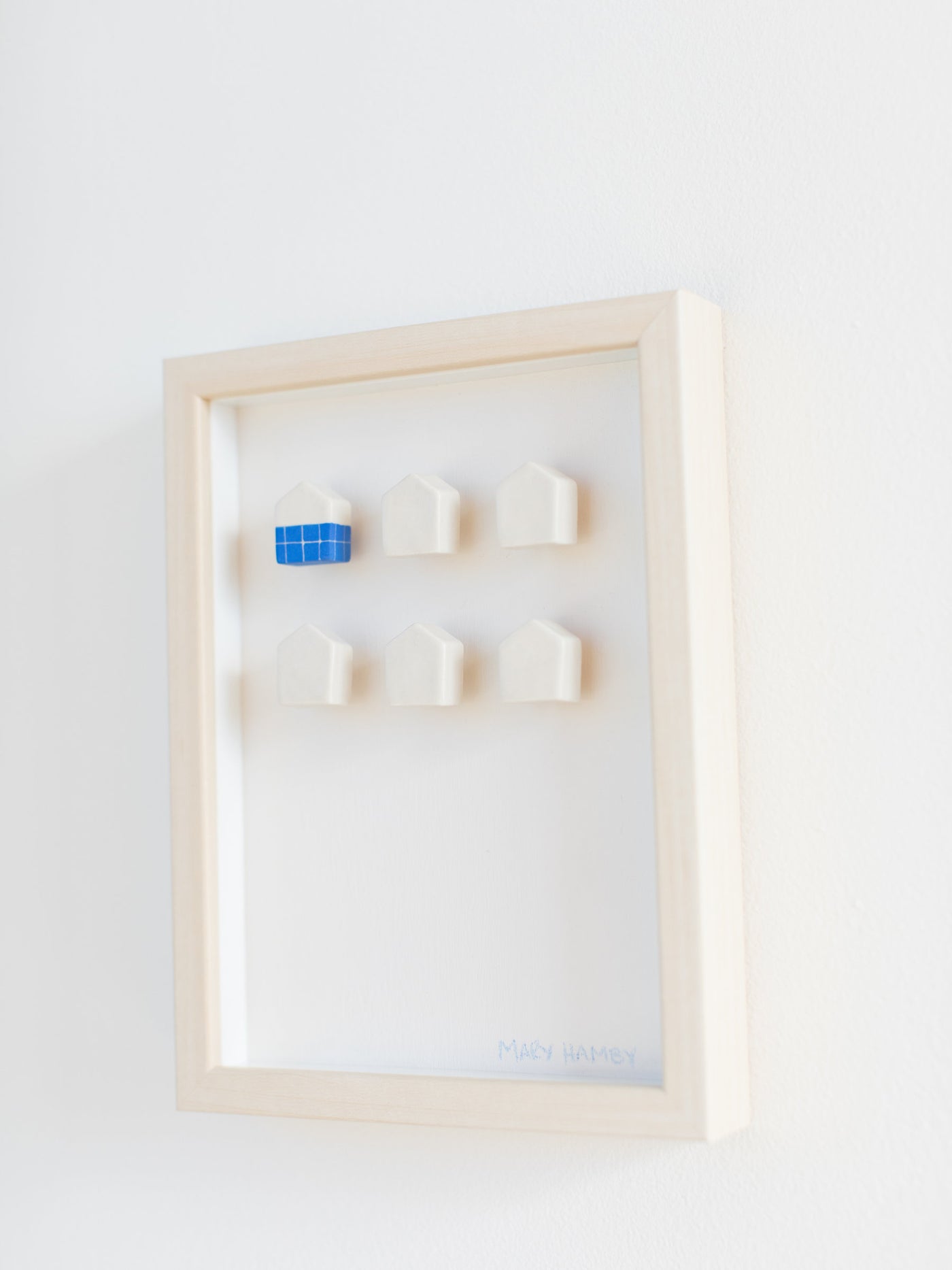 Porcelain Block Party in White