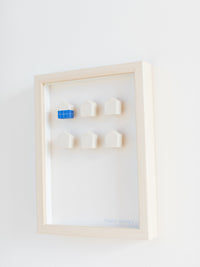 Porcelain Block Party in White