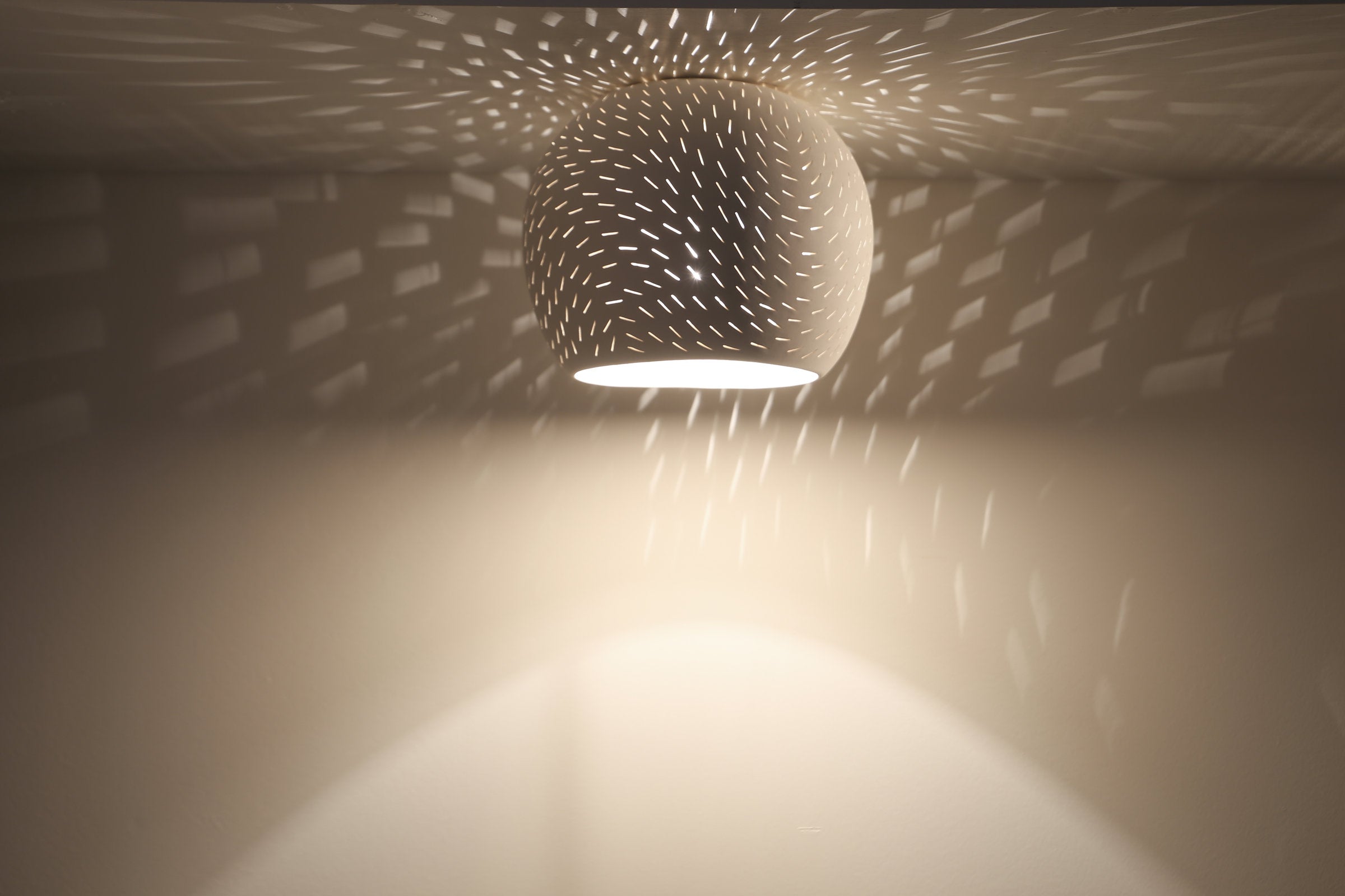ClayLight Flush Mount Lines