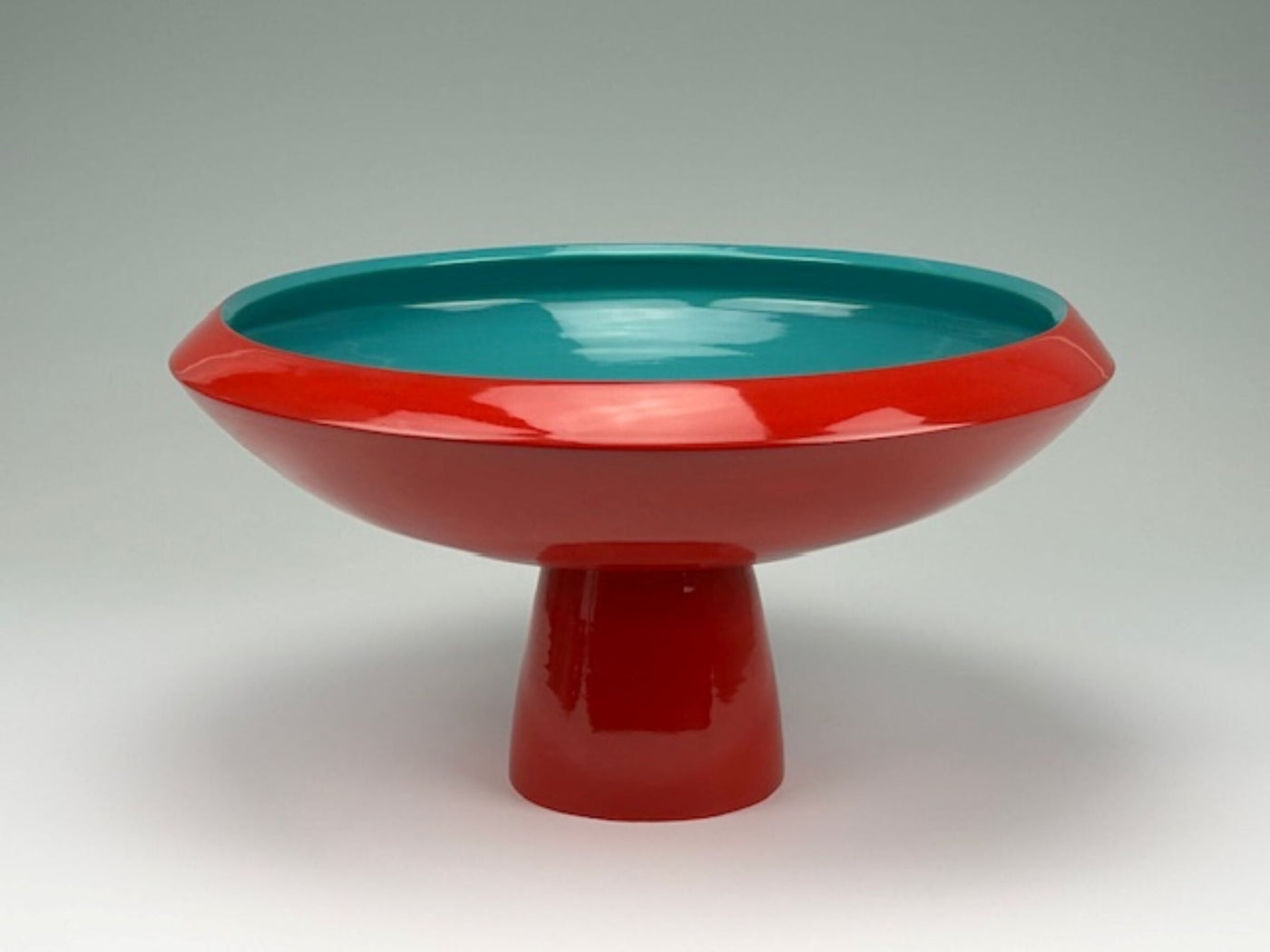 Scarlet and Seafoam