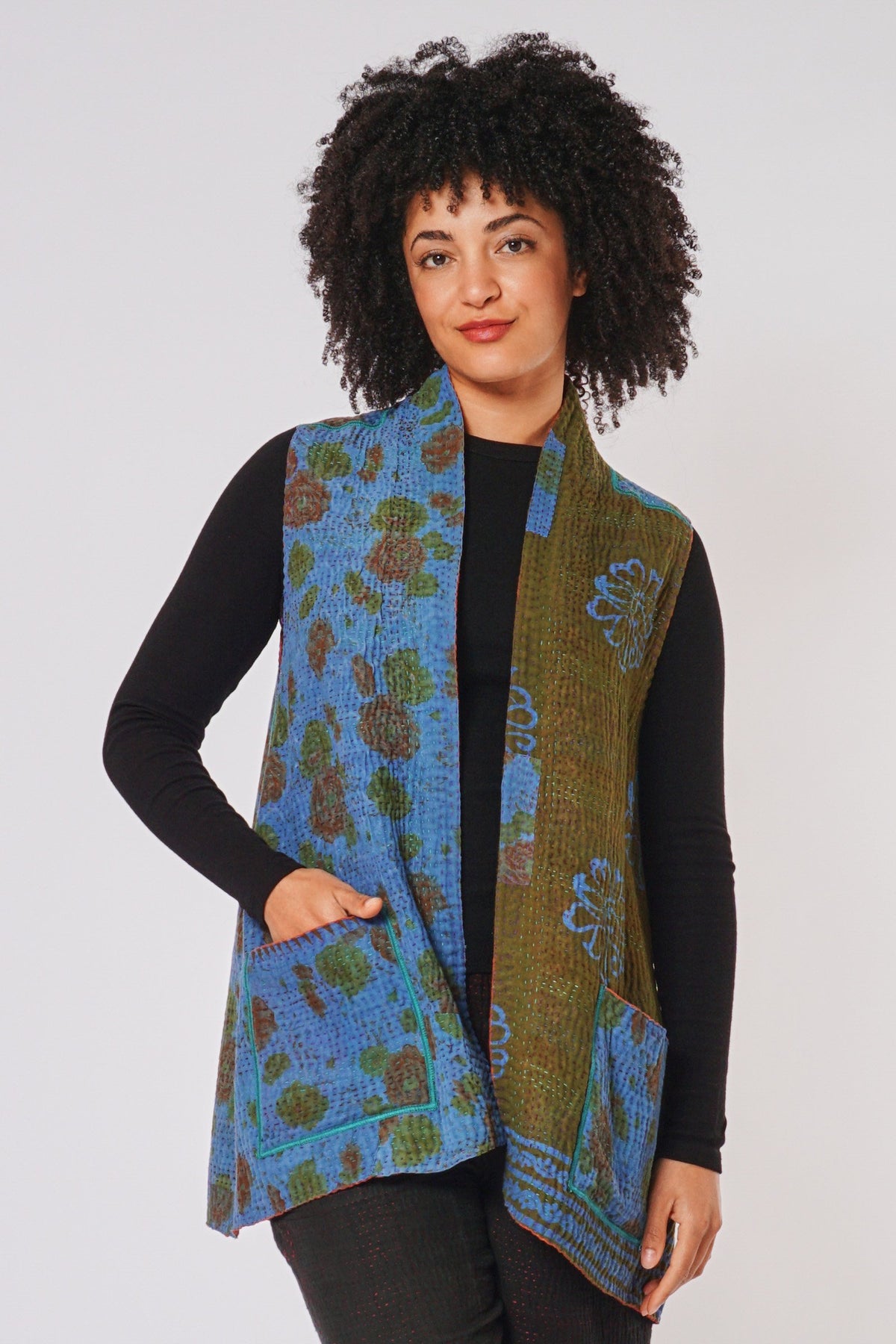 Short Kimono Vest #3