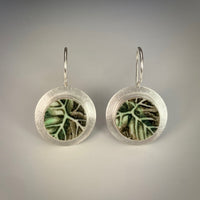 Japanese Leaf Drop Earrings