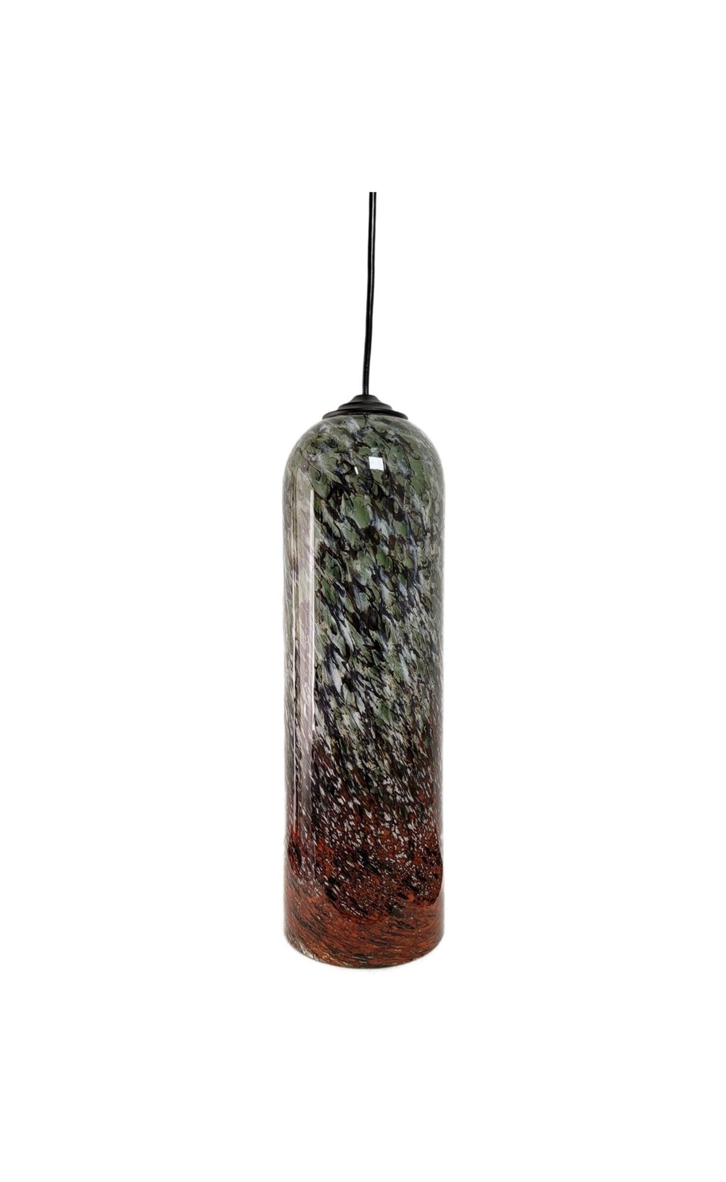 Sage and Rust Pendant