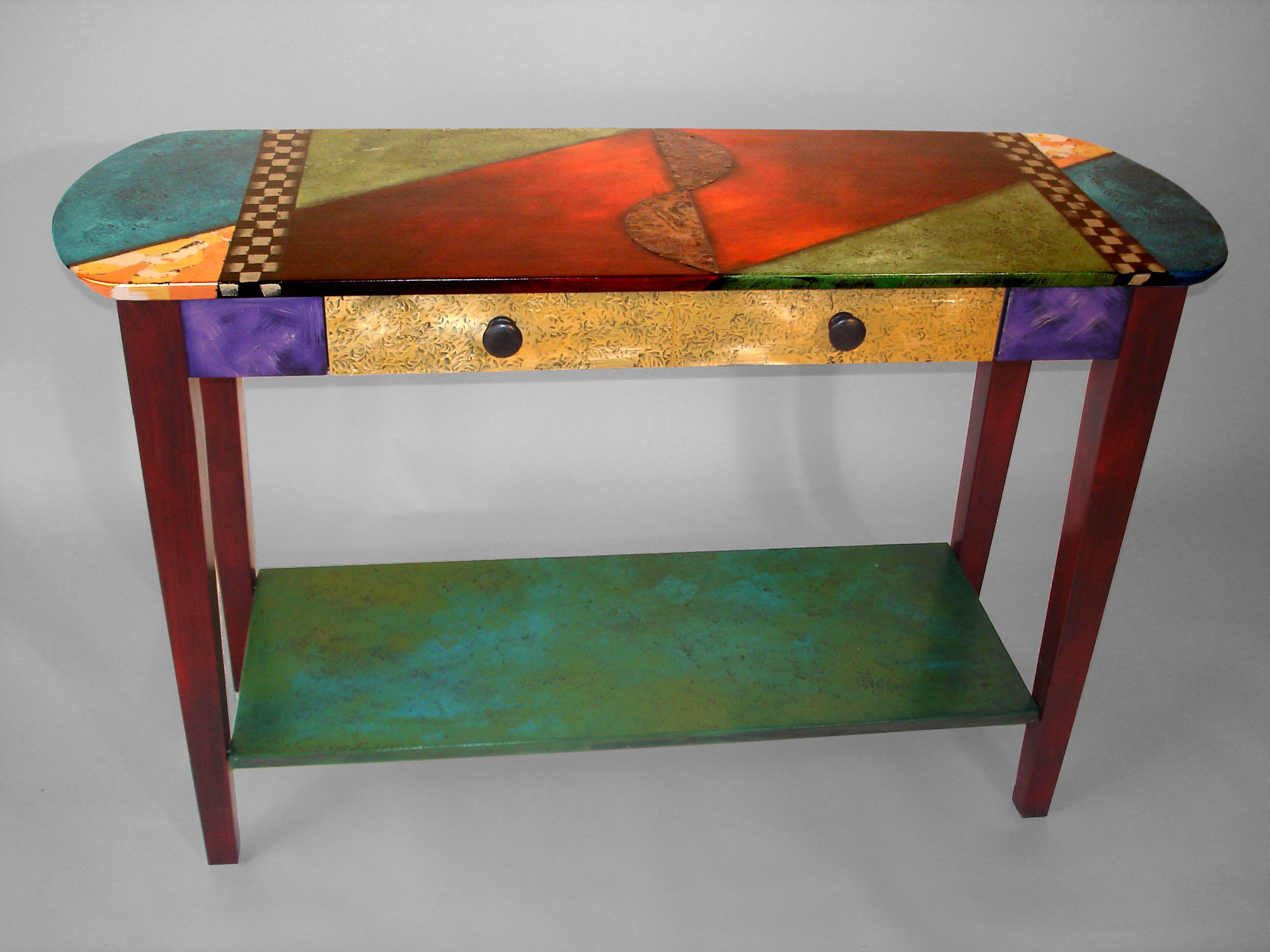 Oval Sofa Table
