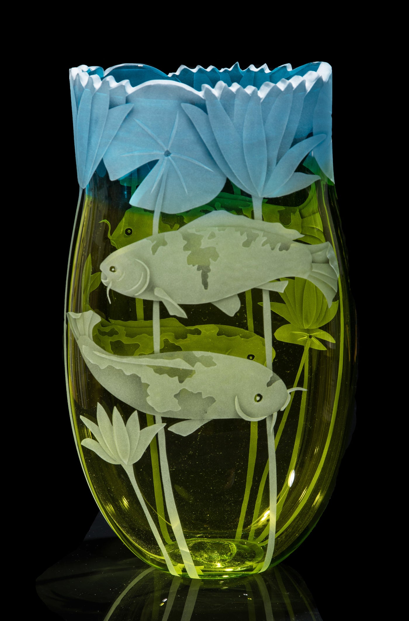 Koi and Lilies