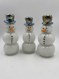 Top Hat Snowman Lamp