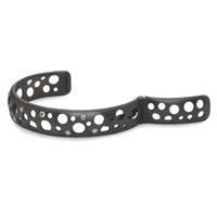 Black Rhodium-Plated Sterling Silver, Matte