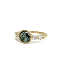 Starbrite Green Sapphire Westport Ring