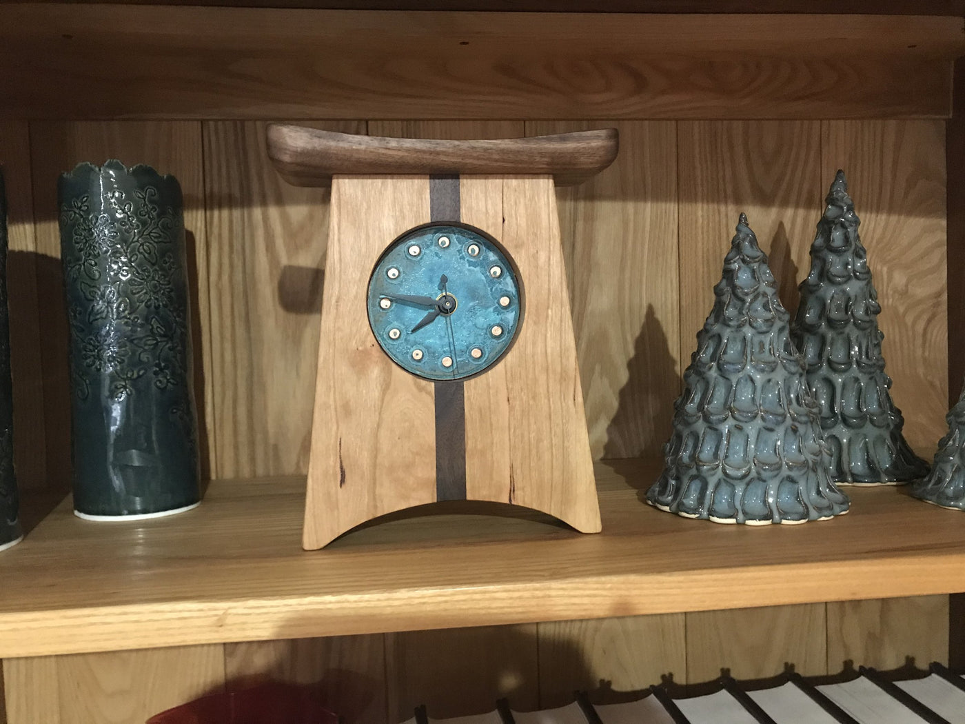Patina Verde East of Appalachia Mantel Clock