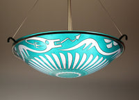San Ildefonso Dragon Pendant Lamp
