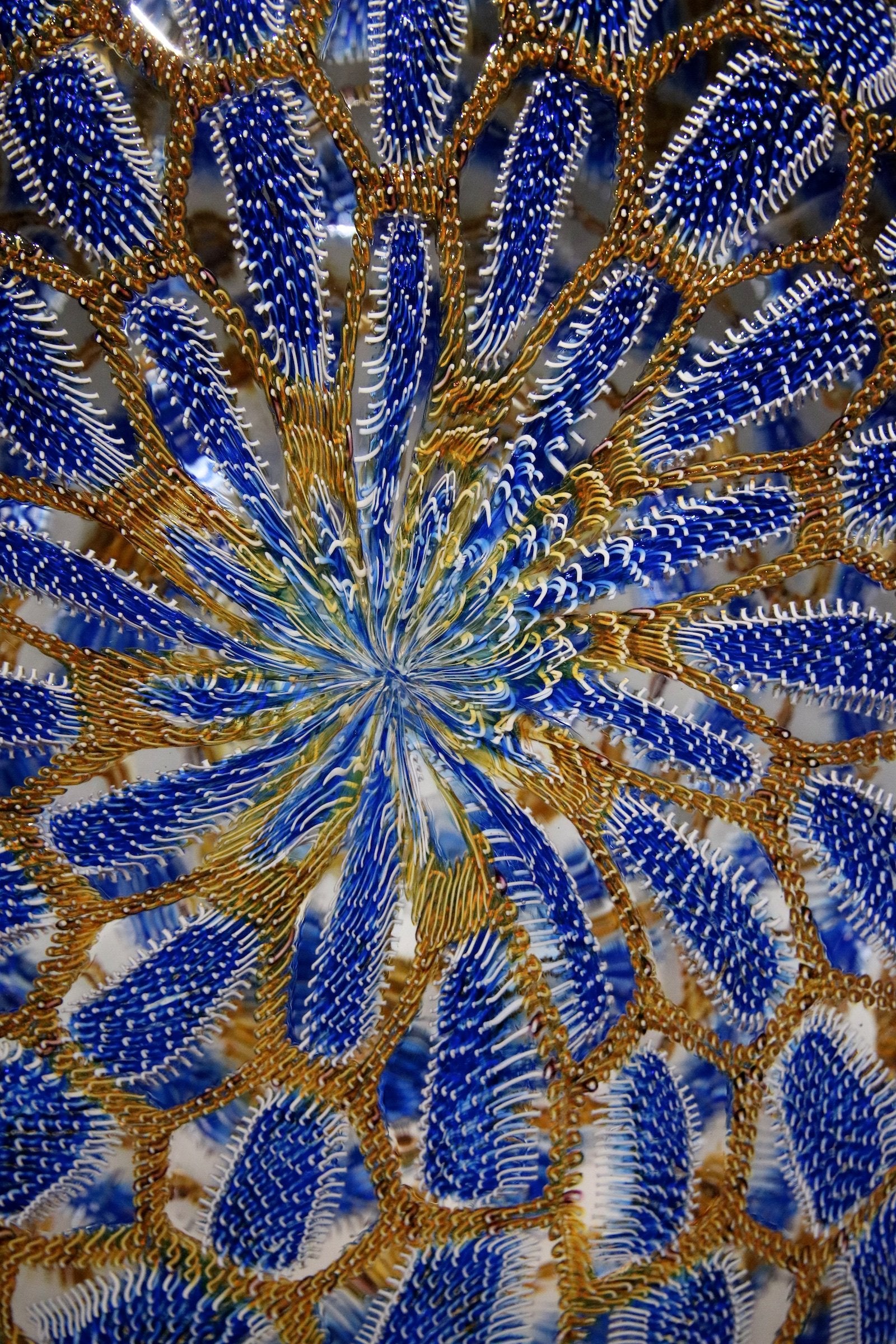 Cerulean and Gold Foglio