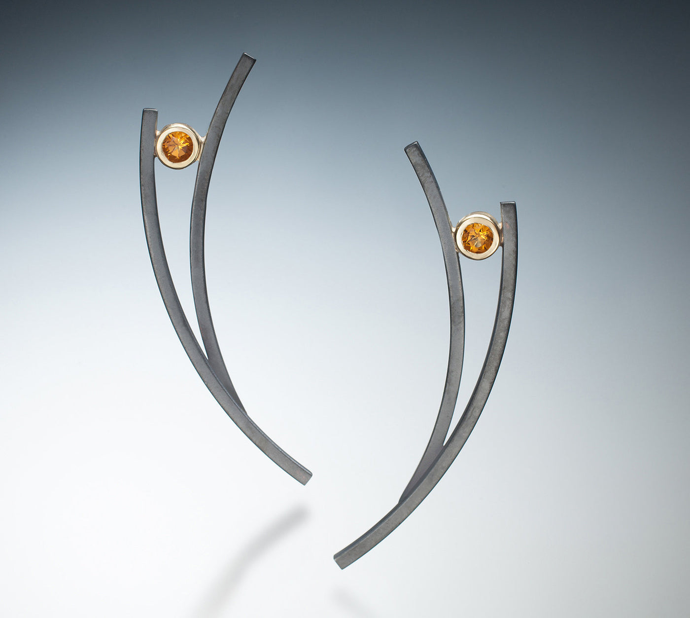 Oxidized Earrings