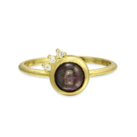 Ruby and Diamond Rhiannon Ring