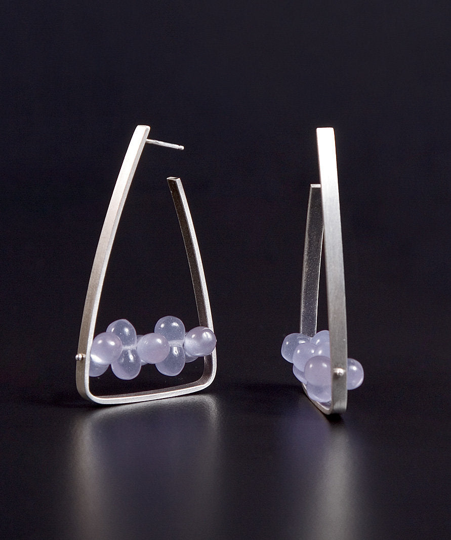 Triangle Hoop Earrings