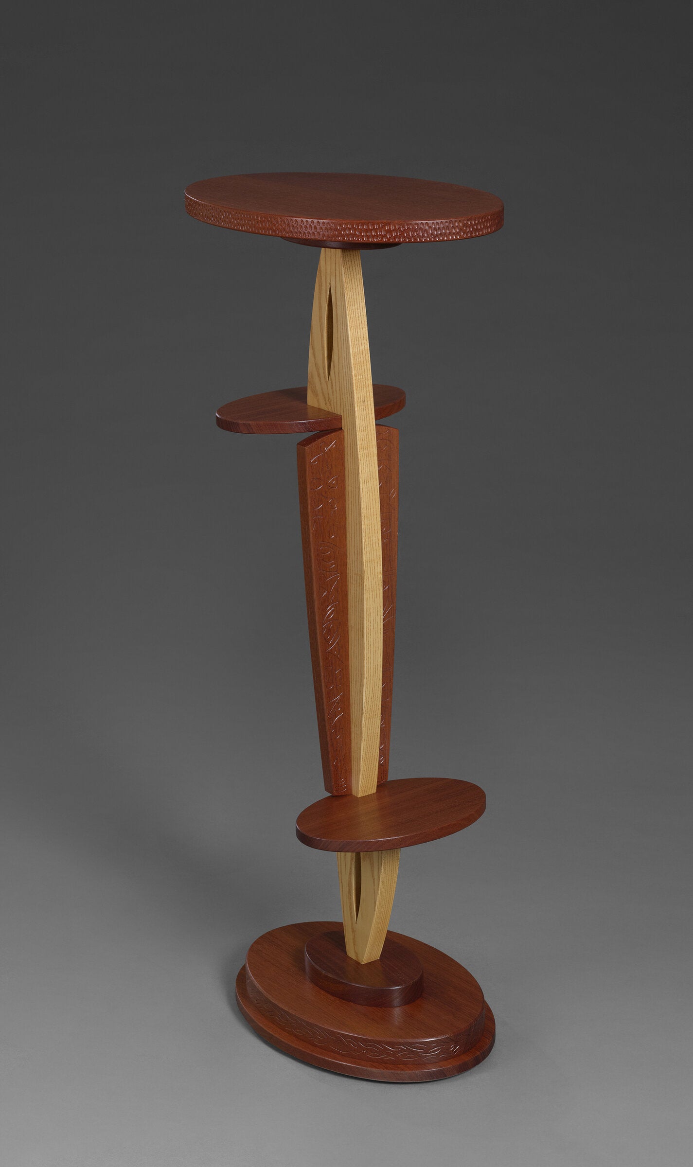 Oval Pedestal Table
