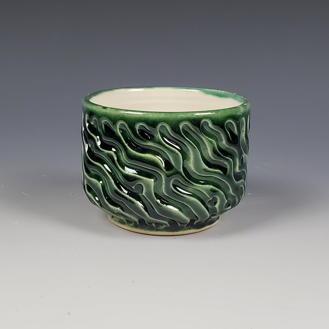 Wavy Cup in Oribe