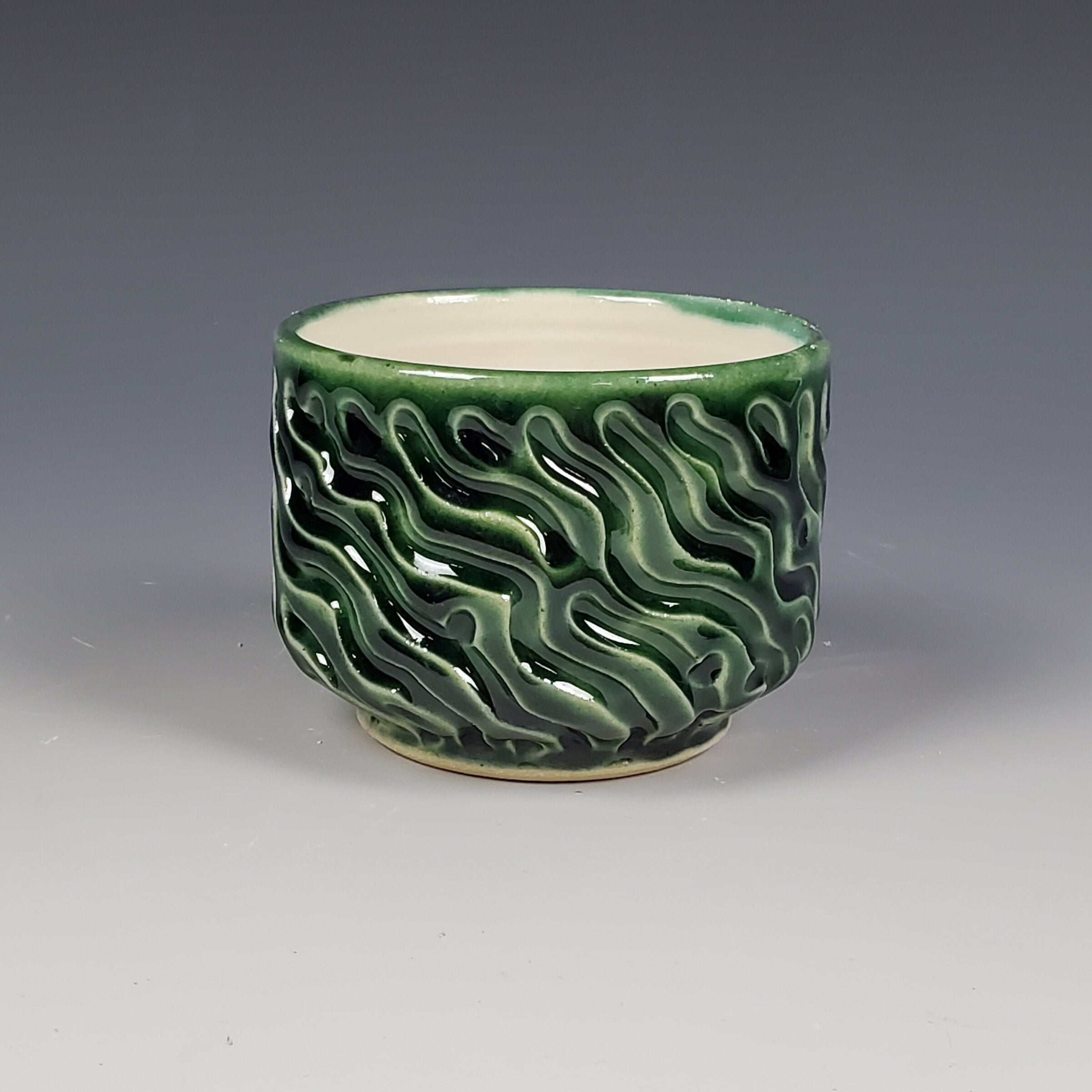 Wavy Cup in Oribe