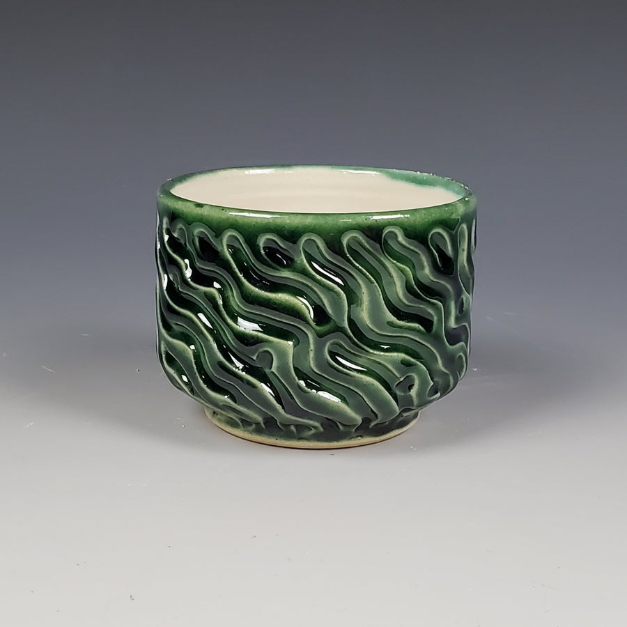 Wavy Cup in Oribe