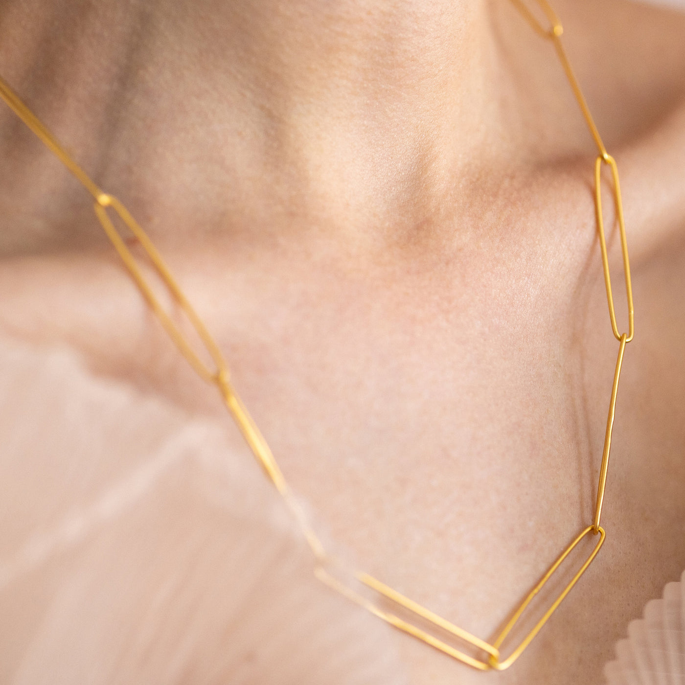 Paperclip Chain Necklace