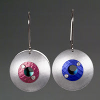 Silver, Purple & Red