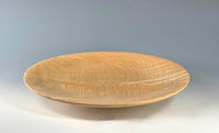 Bowl Turned from Figured Maple with Cocobolo Foot