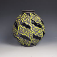 Falling Leaves Pot