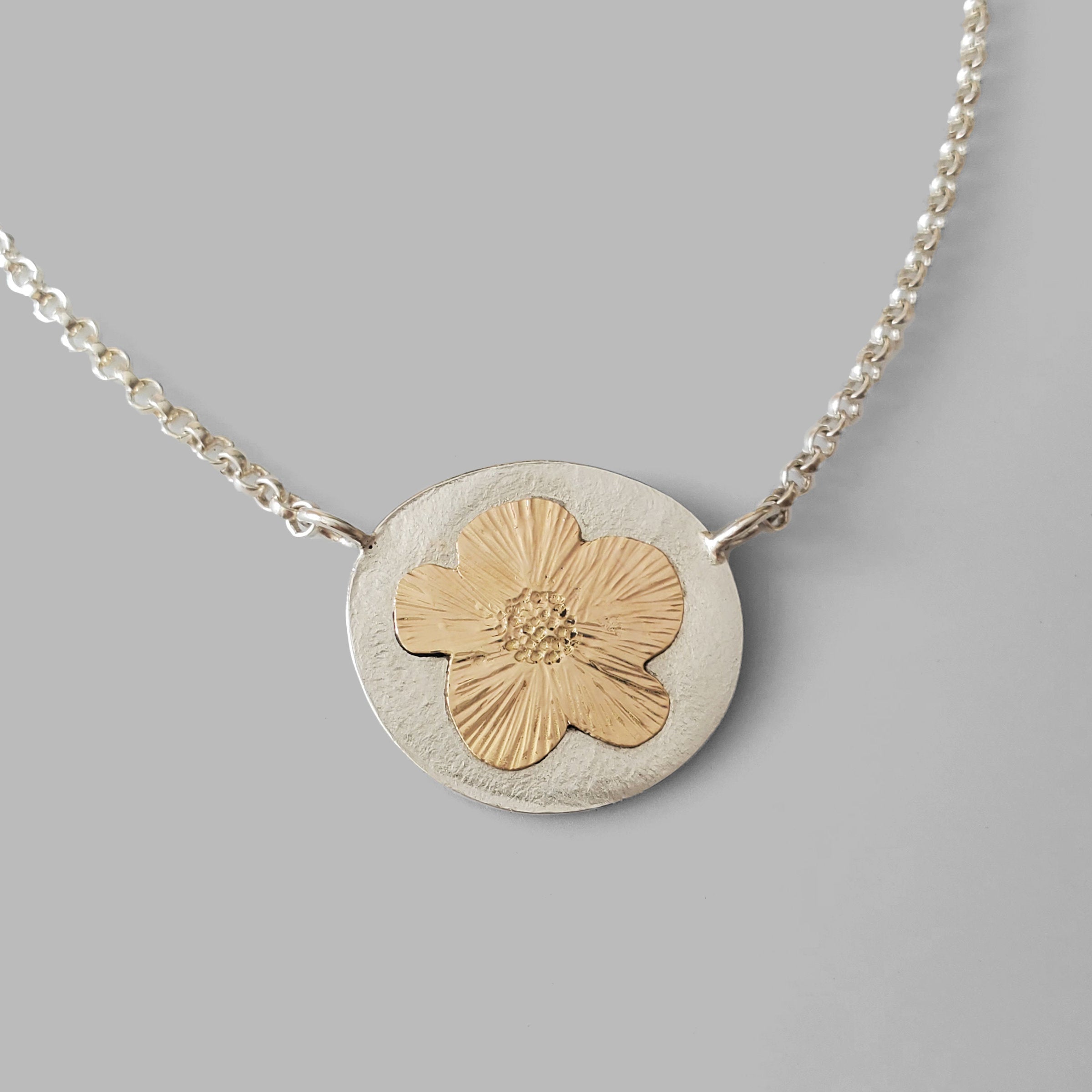 Small Zinni Necklace