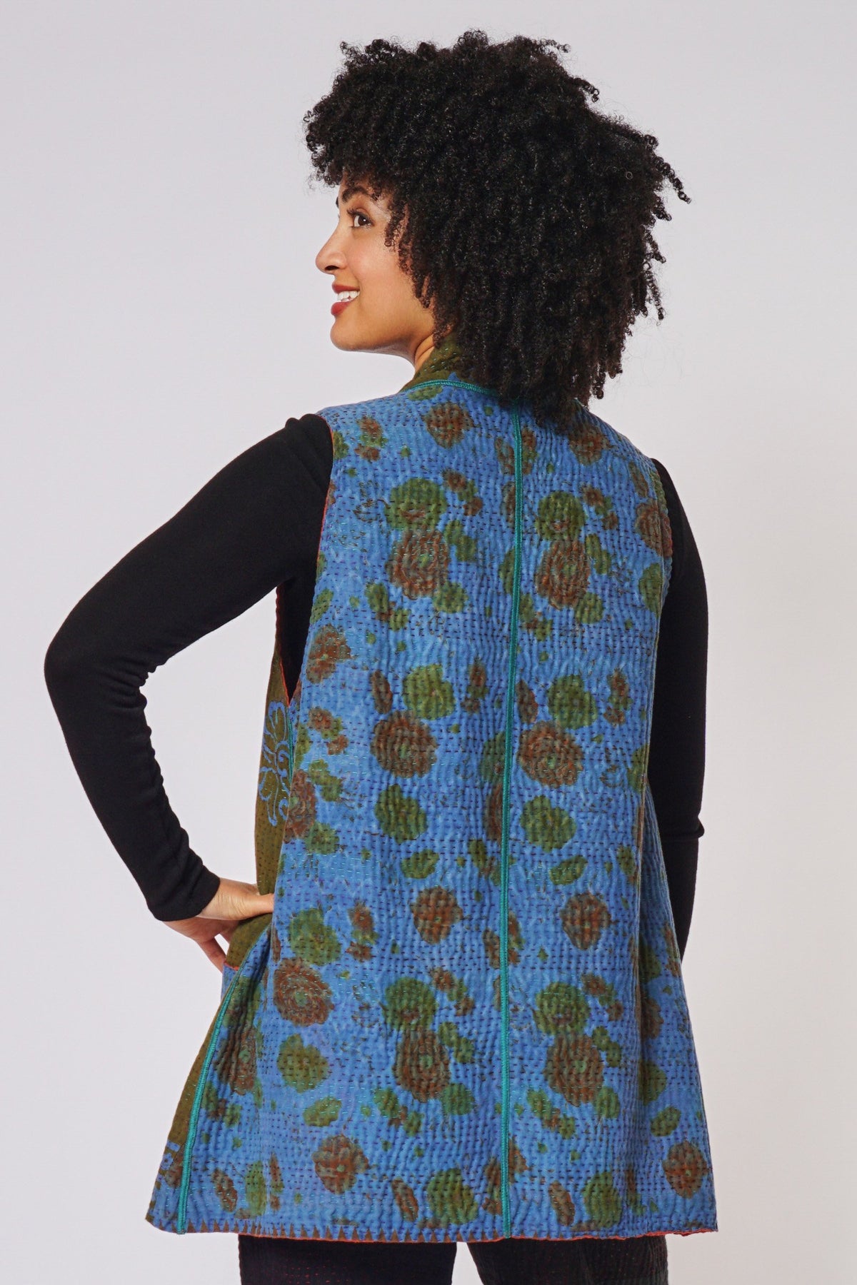 Short Kimono Vest #3