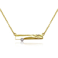 Gold Zen Necklace