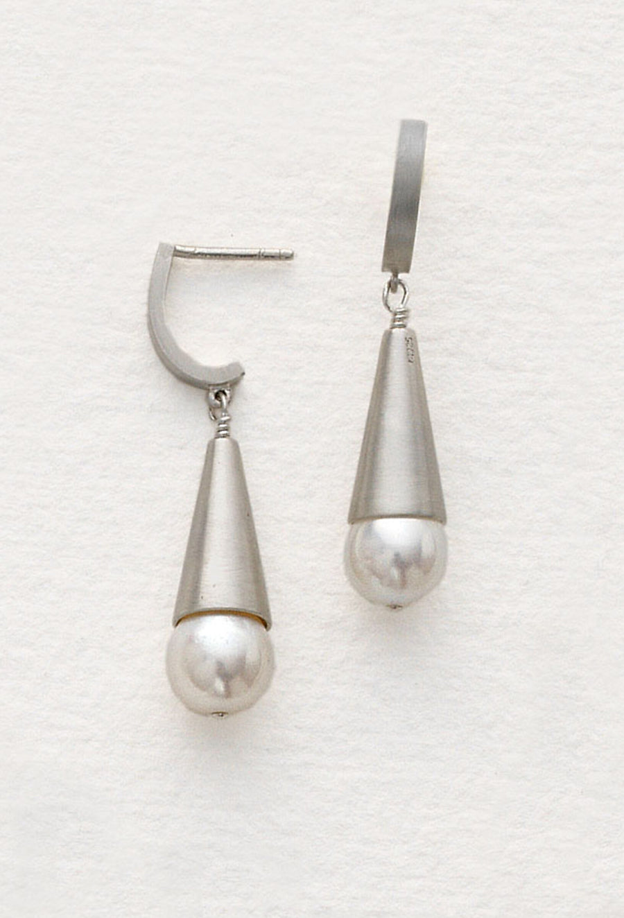 Pearl Cone Earrings
