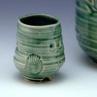Porcelain Decanter and Cup Set I