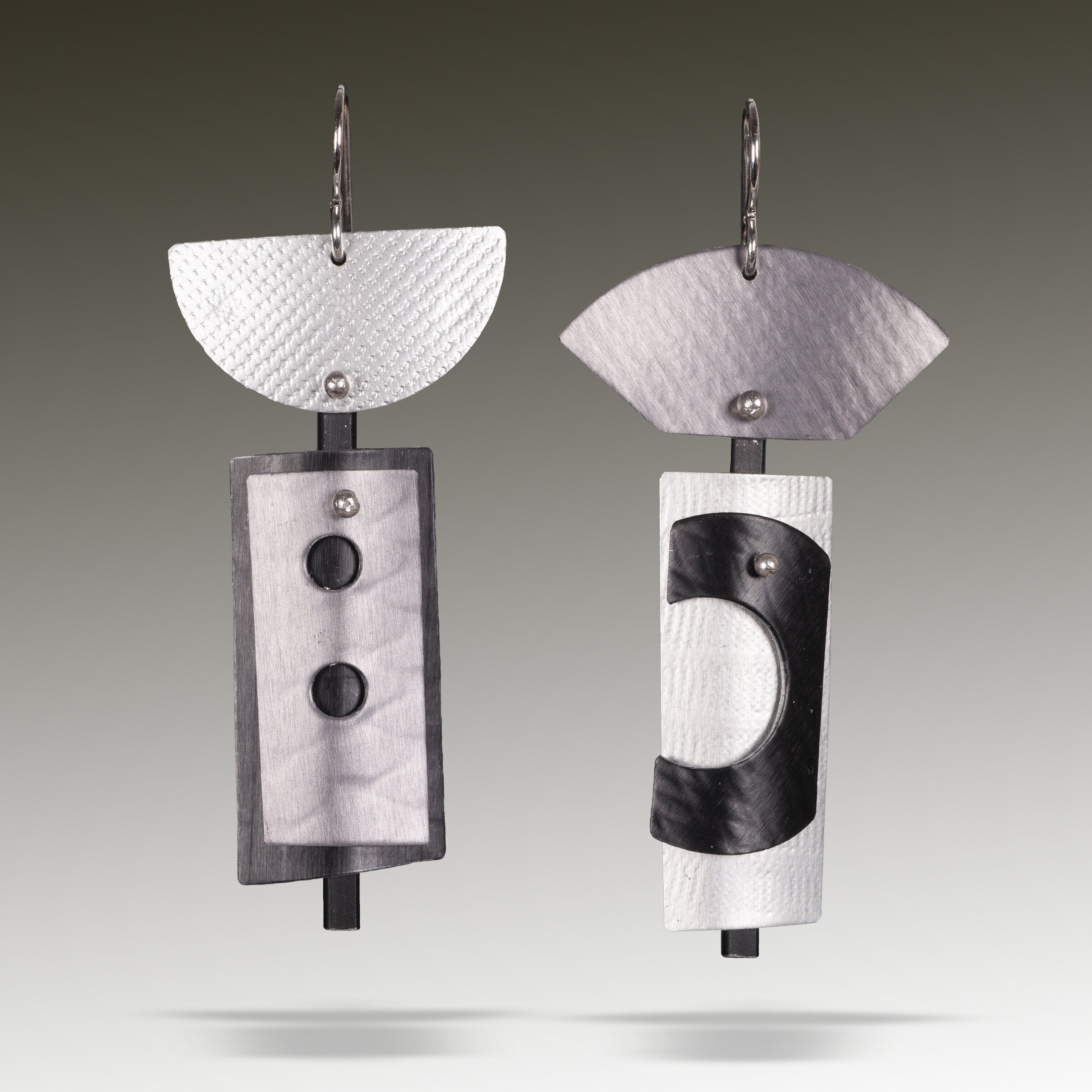 Silver, Black & Gray