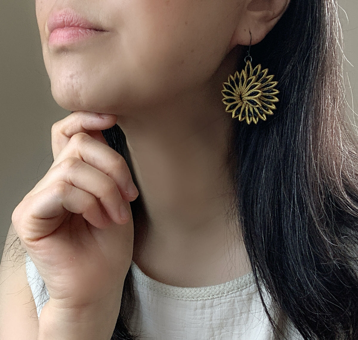 Carnation Earrings