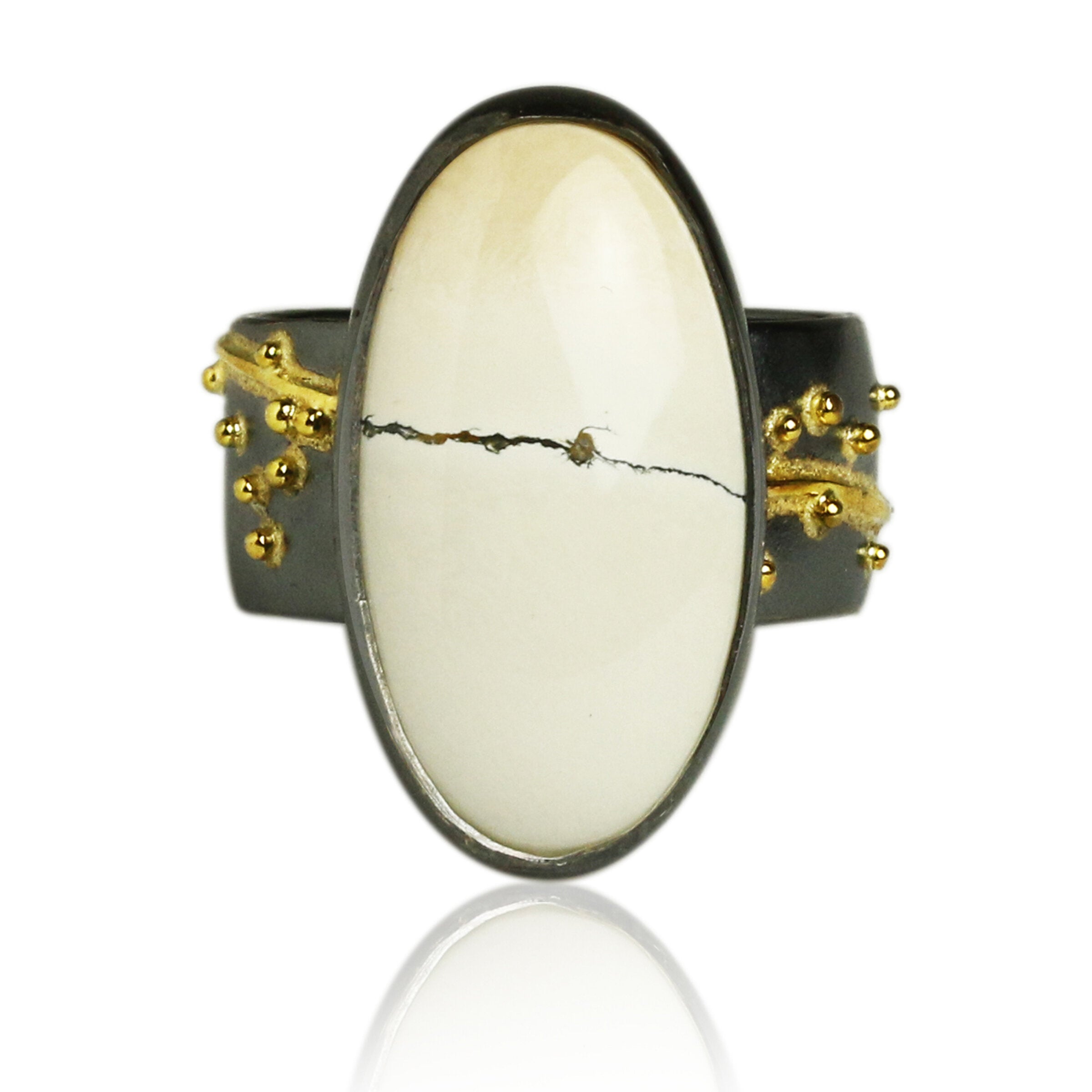 Variscite Oval Ring