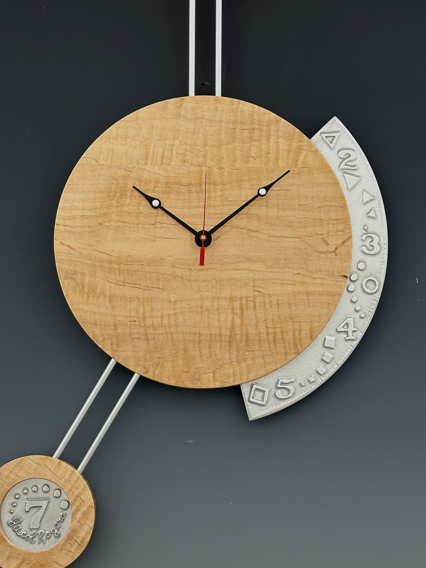Fragments 8 Wall Clock