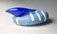 Bluebird on River Stone