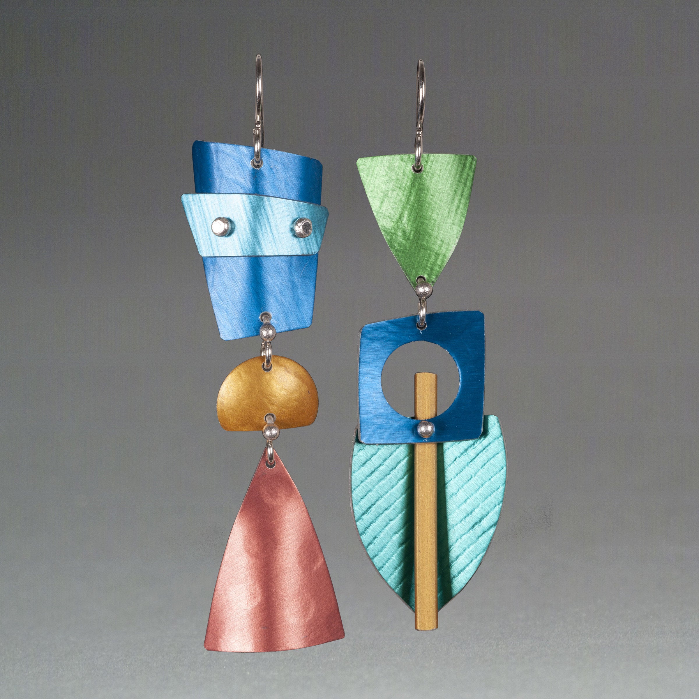 Royal Blue, Turquoise, Gold, & Rust