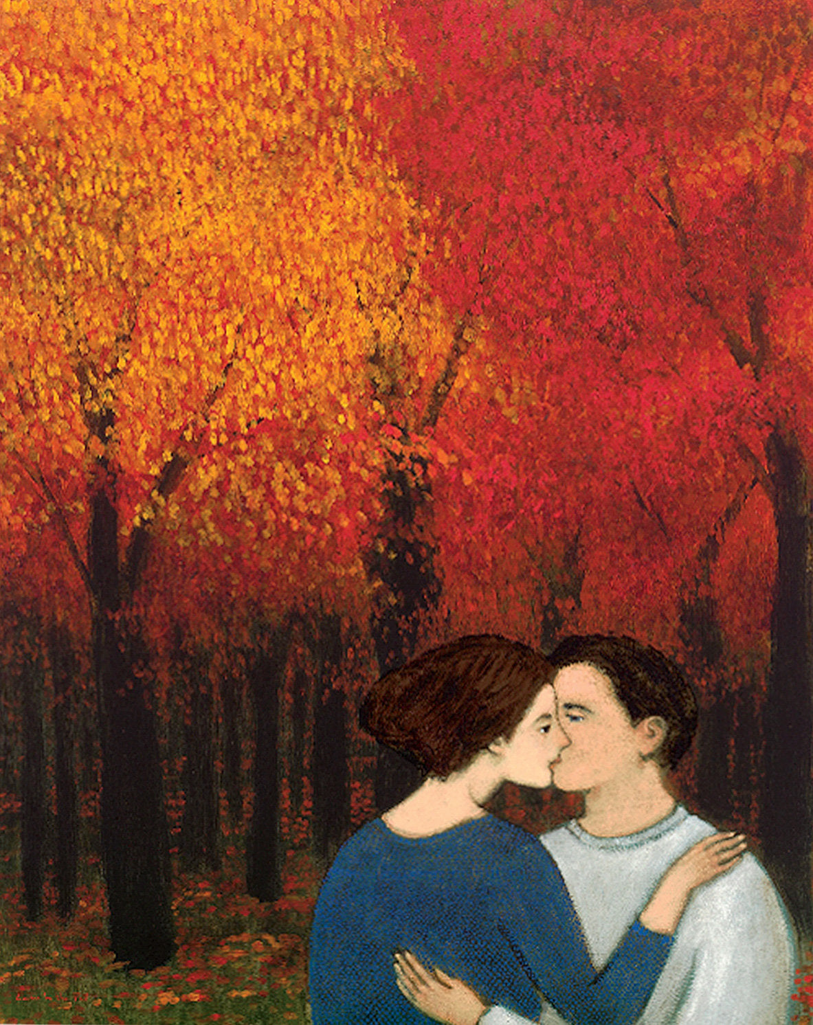 Lovers in the Fall