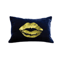 gold on navy