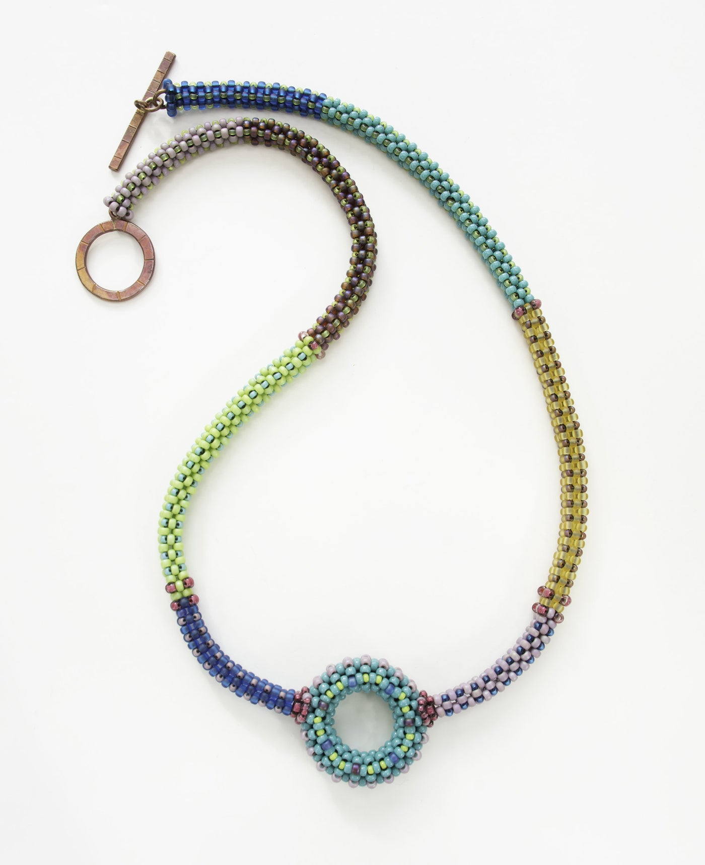 Kandinsky Circle Necklace