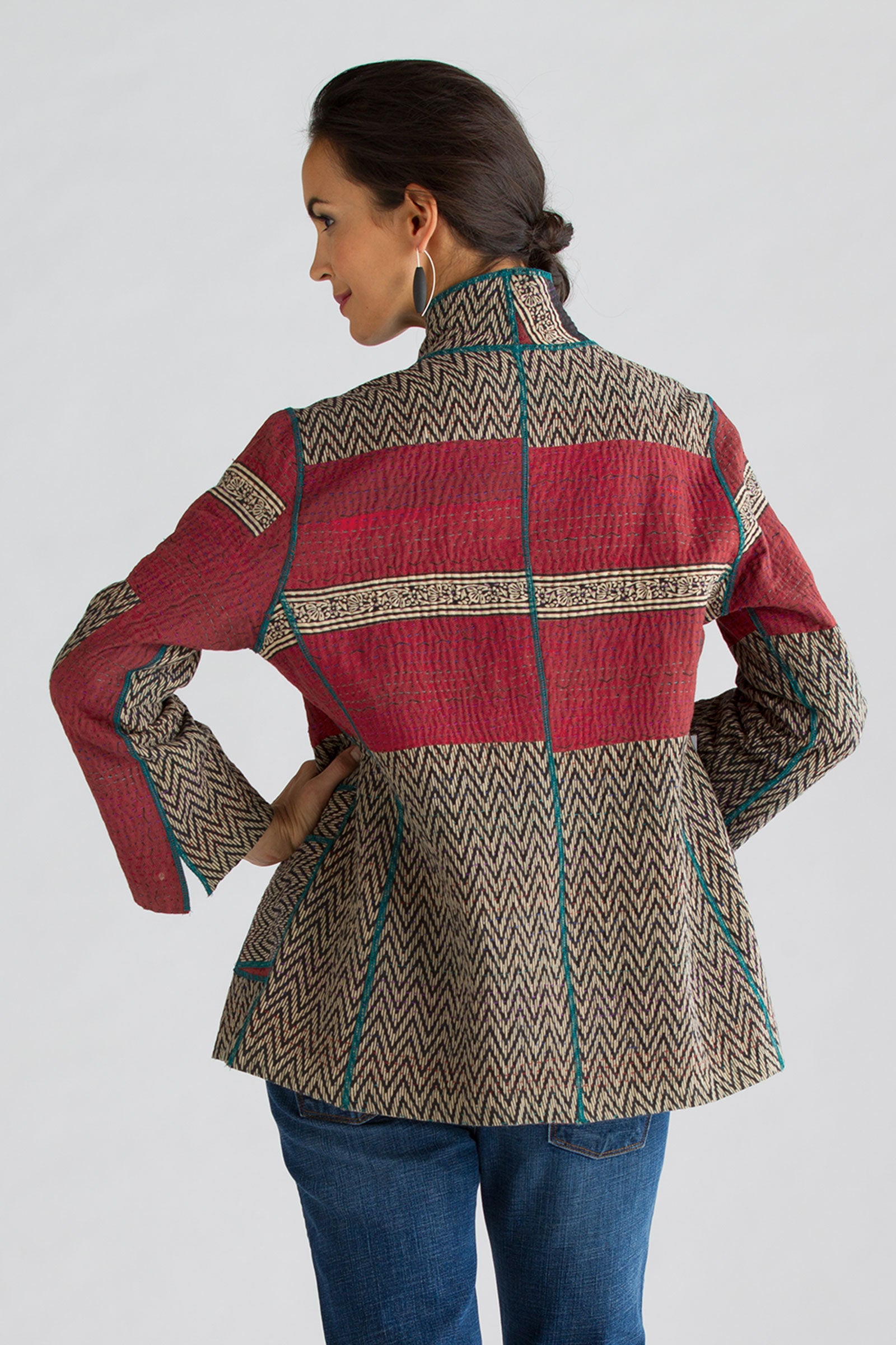 Soho Bamboo Short Jacket · Artful Home