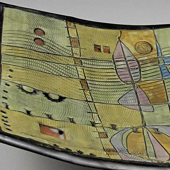 Time & Space Rectangular Bowl