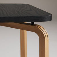 CURVEiture Black Side Table
