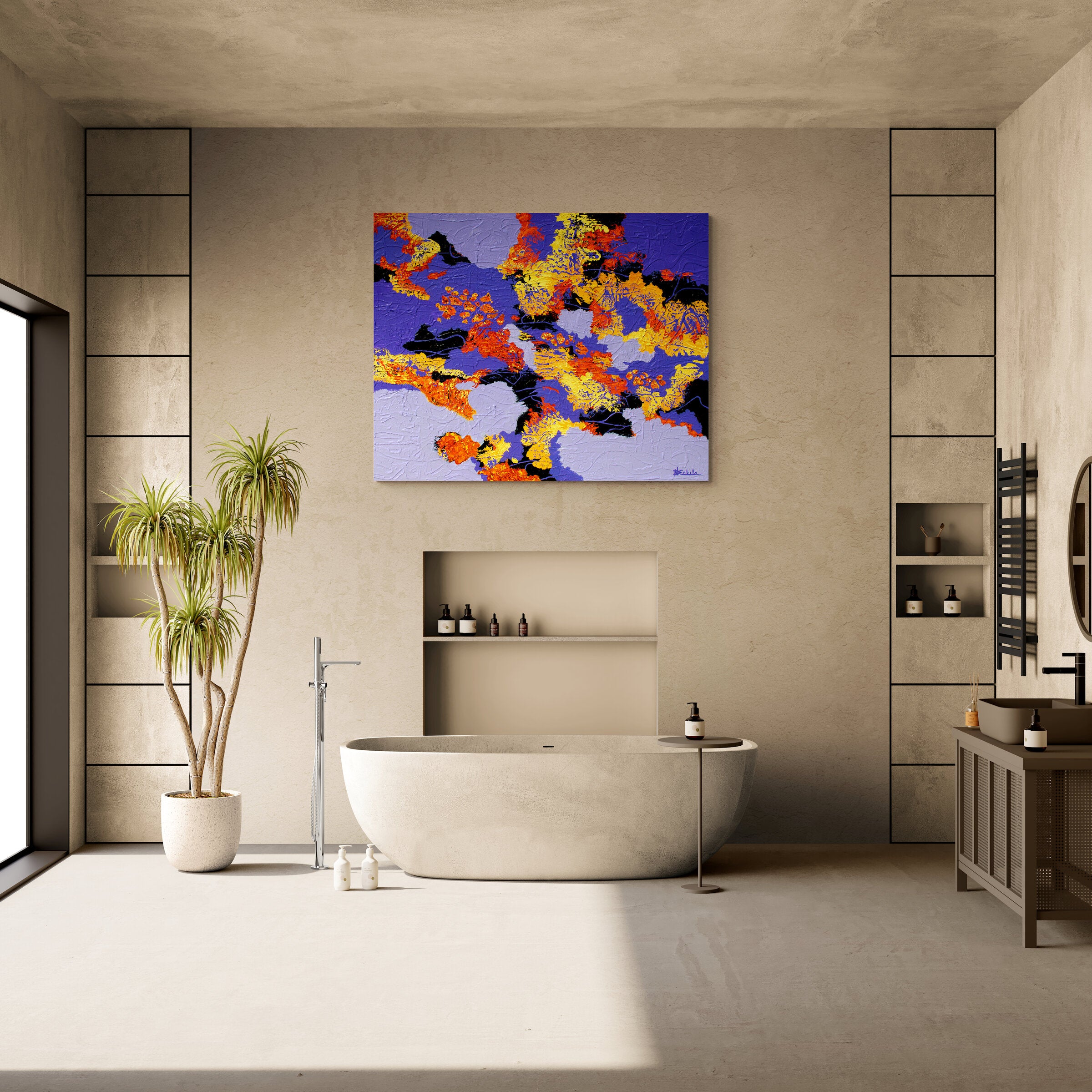 Preferring Periwinkle in room