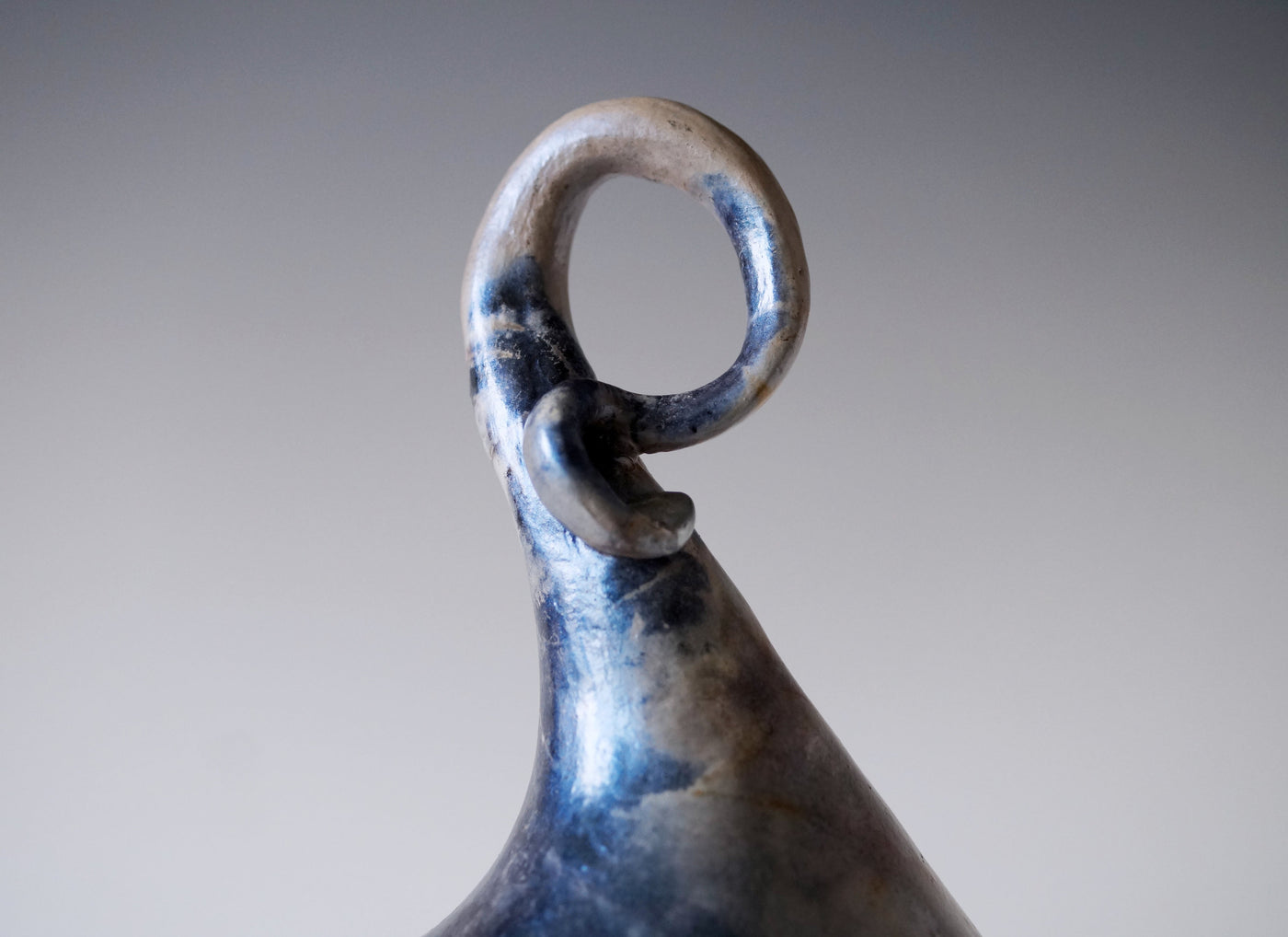 Handmade Pit Raku Vessel 4