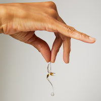 Pirouette Pearl Earrings